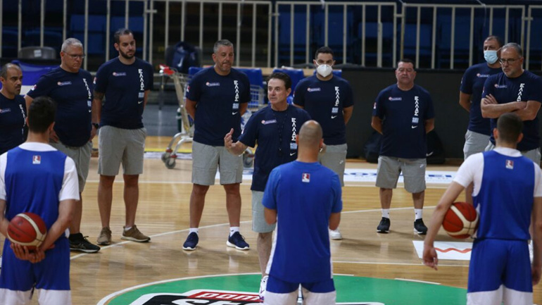 Εθνική: Μπήκαν στην προετοιμασία και οι πέντε των τελικών της Βasket League