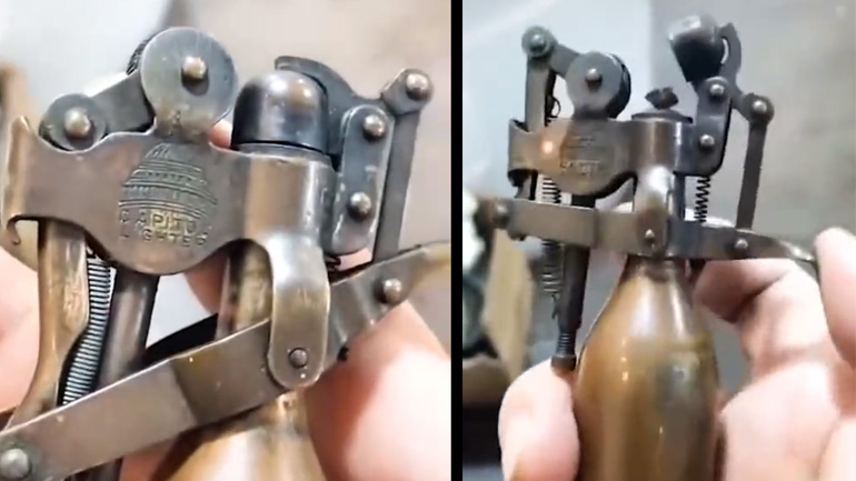 Vintage αναπτήρας από το 1912 