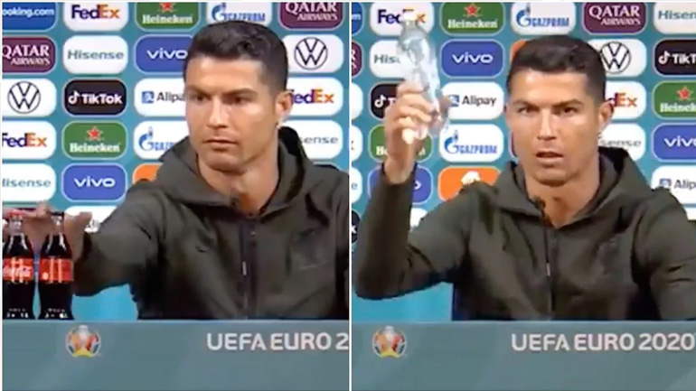 Euro 2020: Η κίνηση του Ρονάλντο κόστισε 4 δις δολάρια στην Coca Cola