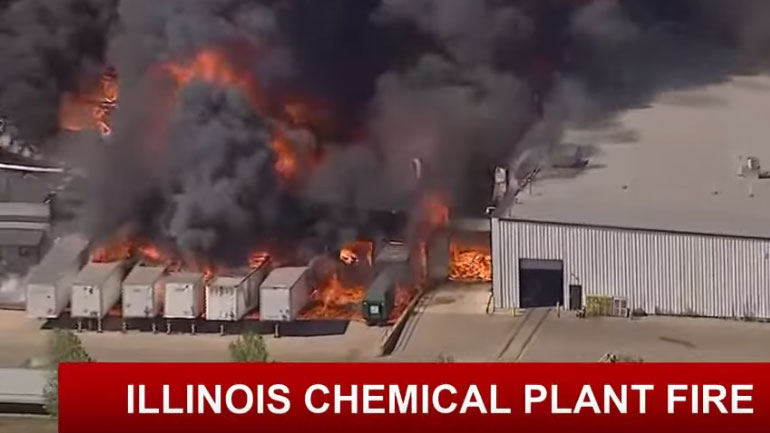 ΗΠΑ: Πυρκαγιά σε χημικό εργοστάσιο προκάλεσε την εκκένωση της γύρω περιοχής