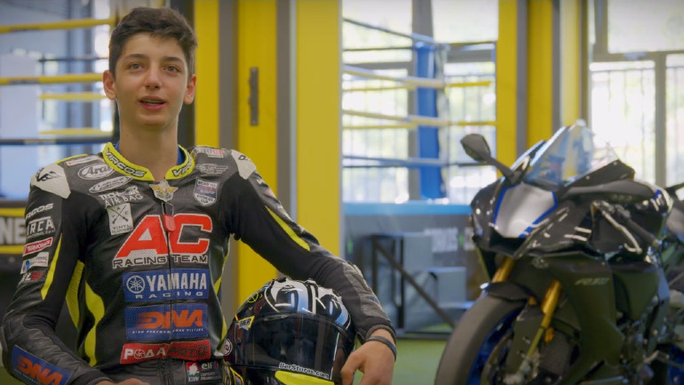 Ο Βασίλης Παντελεάκης αγωνίζεται στην κατηγορία Pre-Moto3 στην Ιταλία.