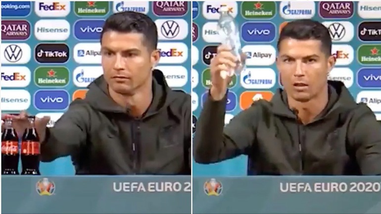 Η UEFA για την αντίδραση του Ρονάλντο με την Coca Cola: «Δεν θα υπάρξουν πειθαρχικές διαδικασίες»