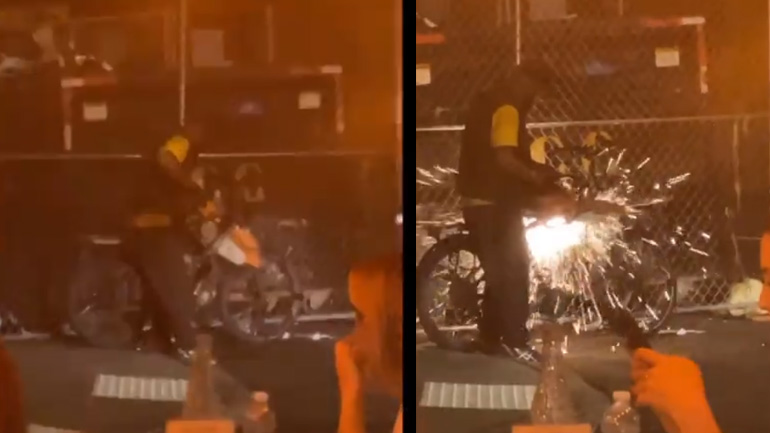 Ο κλέφτης με το αλυσοπρίονο