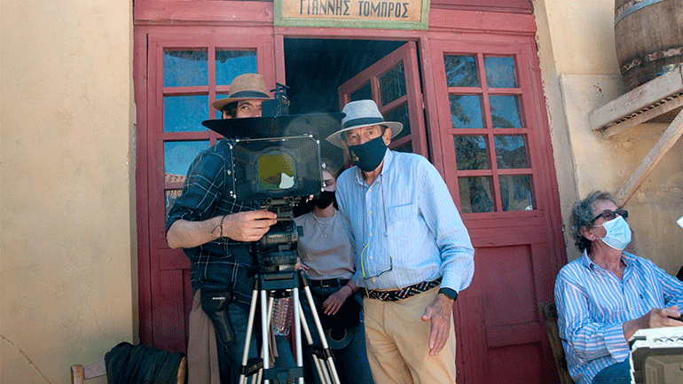 «Βαρδιάνος στα σπόρκα» – Οι πρώτες φωτογραφίες από τα γυρίσματα της σειράς του Μανούσου Μανουσάκη