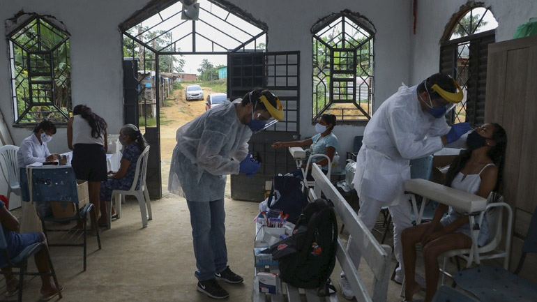 Βραζιλία-Covid-19: Περισσότεροι από 2.300 θάνατοι σε 24 ώρες