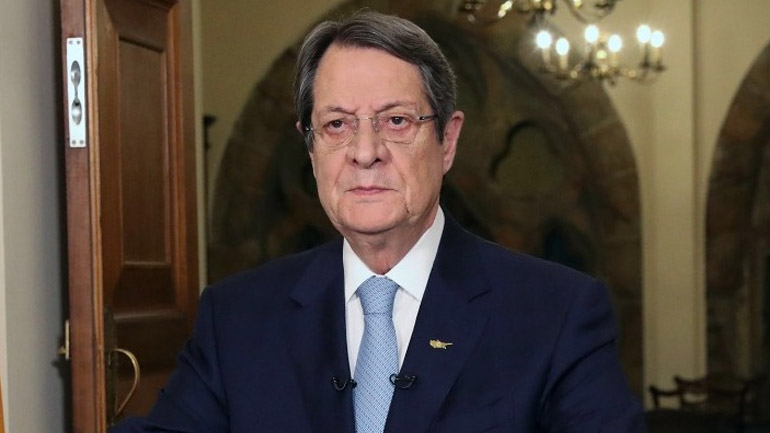Αναστασιάδης: Δεν δεχόμαστε να μετατραπεί η Κύπρος σε προτεκτοράτο της Τουρκίας