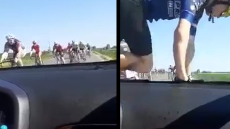 Ποδηλάτες εναντίον αυτοκινήτου