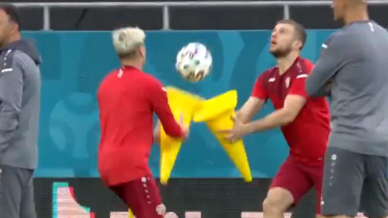 Η ασυνήθιστη προπόνηση των παικτών της Βόρειας Μακεδονίας (Euro 2020)