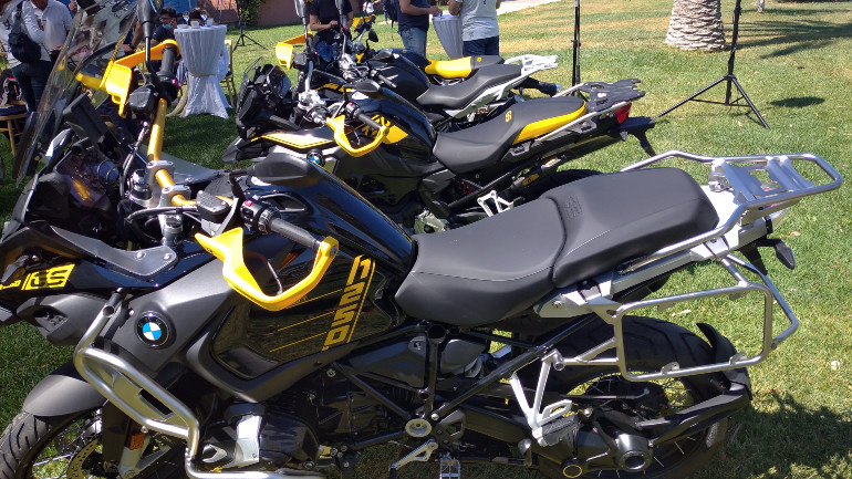 Η σειρά 40 Years των μοντέλων BMW έκλεψε την παράσταση. Περιλαμβάνει R1250GS, F750GS, G310GS και R nineT.