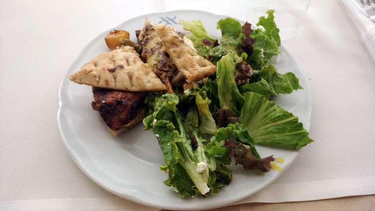 Αυτό ήταν το πρώτο από τα πολλά πιάτα που ακολούθησαν...