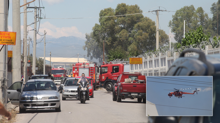 Έκρηξη σε βυτιοφόρο με προπάνιο στον Ασπρόπυργο