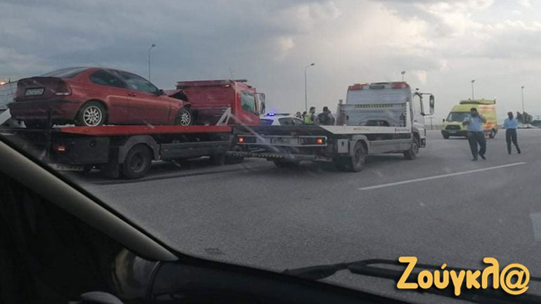 Θεσσαλονίκη: Απίστευτο μποτιλιάρισμα στα Μάλγαρα μετά από καραμπόλα