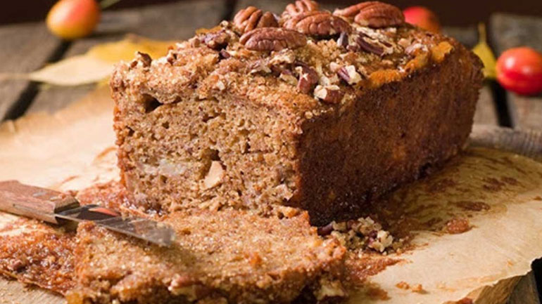 Κέικ μπανάνας με καρύδια