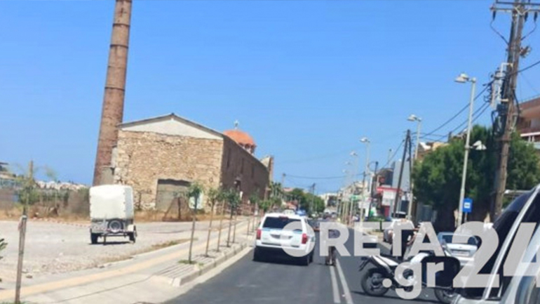 Ρέθυμνο: Κατέρρευσε τμήμα φουγάρου από παλιό εργοστάσιο – Αποκλείστηκε η περιοχή