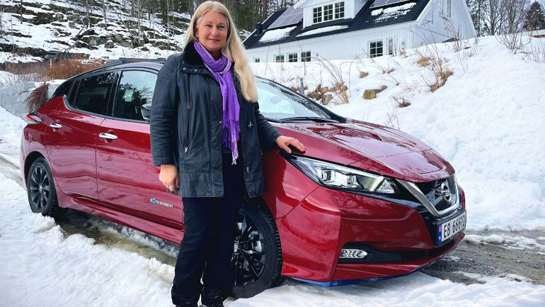 Στην Νορβηγία το 500.000ό Nissan LEAF 