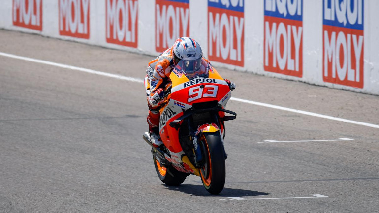 MotoGP Γερμανίας: Εμφατική νίκη του Marquez στο Sachsenring