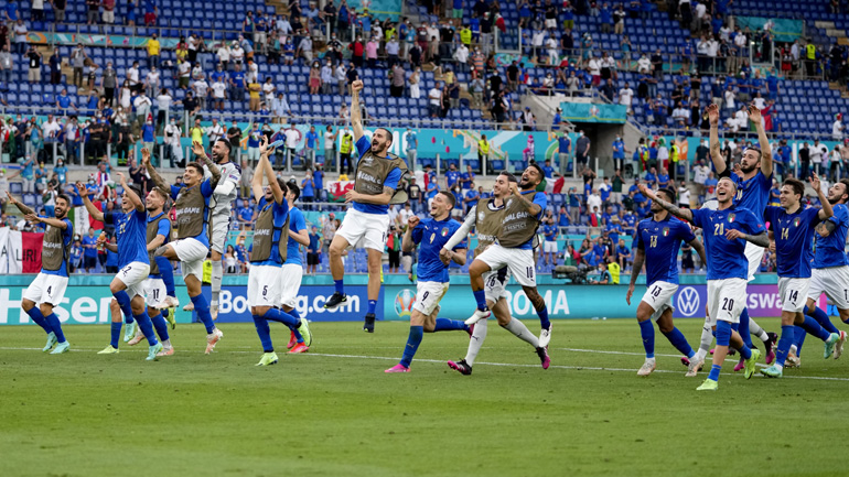 Η Ιταλία του Μαντσίνι ισοφάρισε ρεκόρ 82 χρόνων
