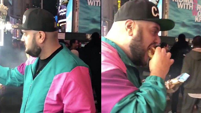 Όταν ο γυμναστής σου σε πιάνει να τρως «βρώμικο»