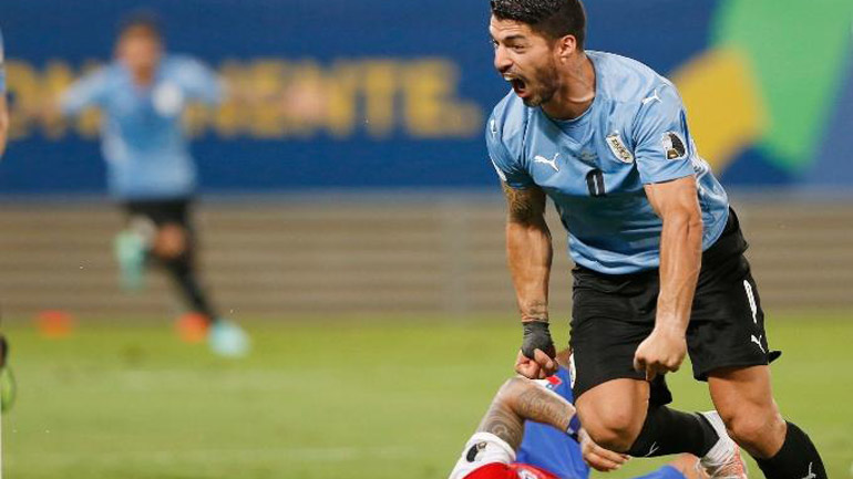 Ισόπαλες (1-1) Χιλή και Ουρουγουάη στο Κόπα Αμέρικα