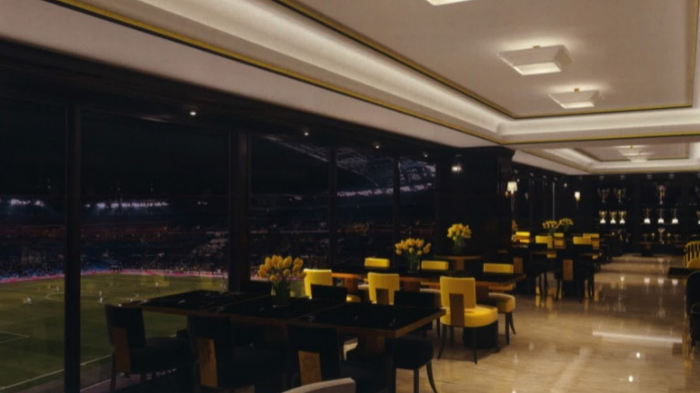 ΑΕΚ: Το εντυπωσιακό lounge bar της «Αγια-Σοφιάς»