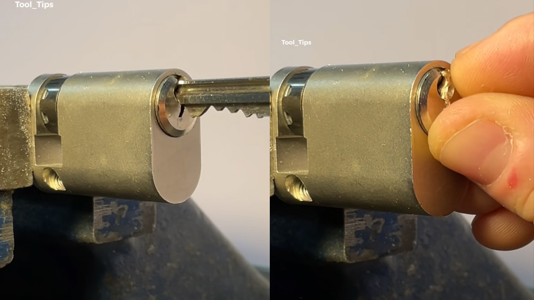 Πώς να αφαιρέσεις σπασμένο κλειδί από κλειδαριά