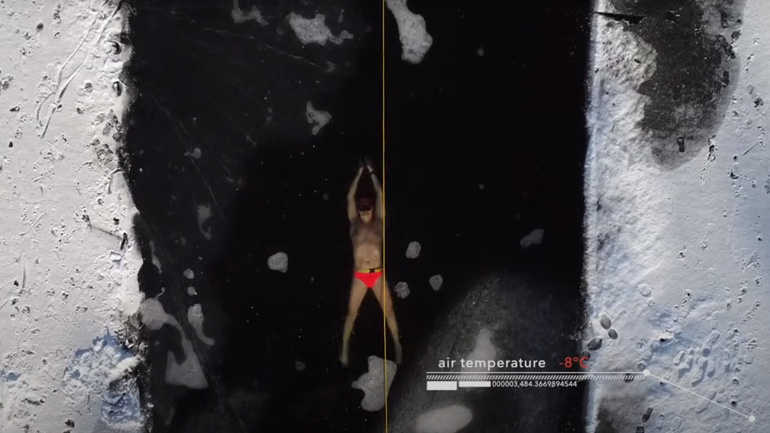 Κατάδυση σε παγωμένο νερό