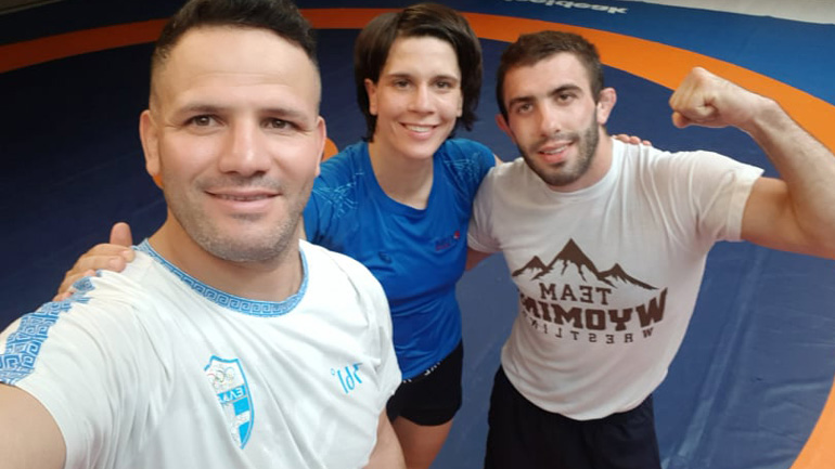 Πάλη: Στην Σπάρτη για προετοιμασία η Πρεβολαράκη