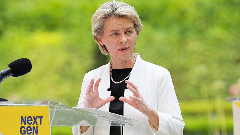 Ούρσουλα φον ντερ Λάιεν: Πιστεύω σε μια Ε.Ε. όπου ο καθένας είναι ελεύθερος να αγαπάει όποιον θέλει