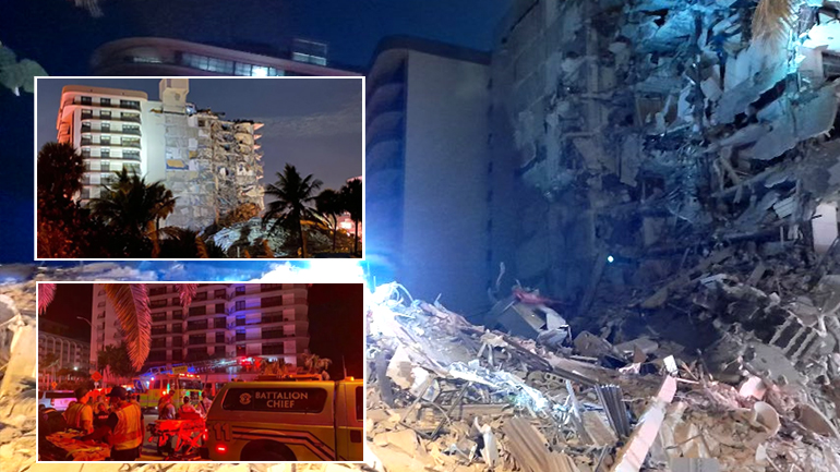 Κατέρρευσε πολυώροφο κτήριο στο Μαϊάμι