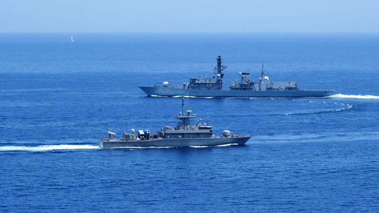 Συνεκπαίδευση ναυτικών δυνάμεων της Ελλάδας και της Μεγάλης Βρετανίας Συνεκπαίδευση ναυτικών δυνάμεων της Ελλάδας και της Μεγάλης Βρετανίας