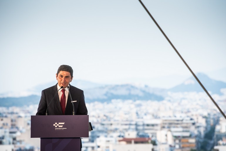 Ο υφυπουργός Πολιτισμού και Αθλητισμού Λευτέρης Αυγενάκης