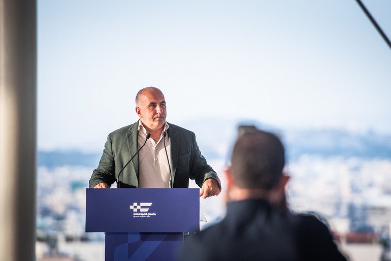 Ο Τάκης Πουρναράκης (Πρόεδρος Motosport Greece)