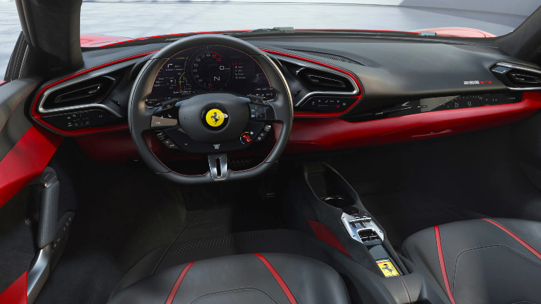 Τρομερό εσωτερικό ουσιαστικά είναι μια εξέλιξη της SF90 Stradale.