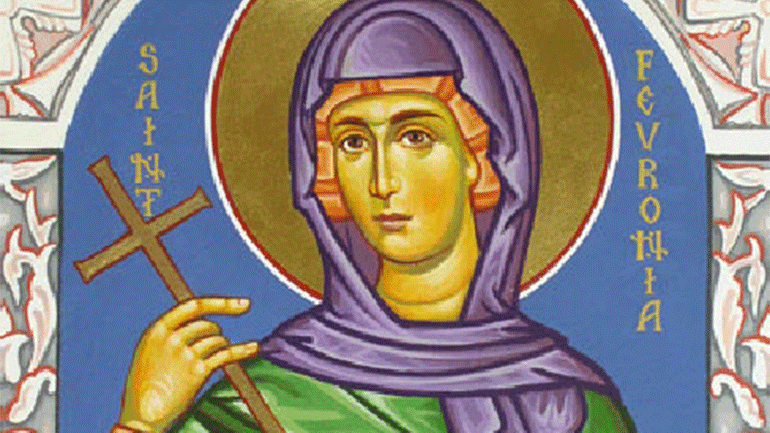 Ποια ήταν η Αγία Φεβρωνία που τιμάται σήμερα