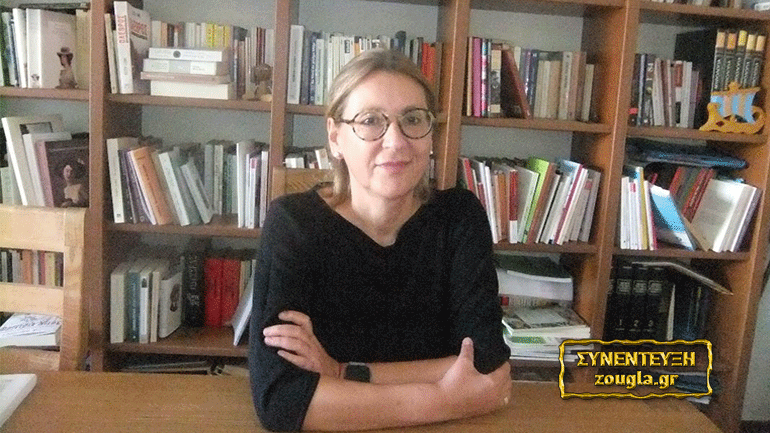 Η συγγραφέας Ευσταθία Ματζαρίδου μάς συστήνει το μυθιστόρημά της «Φτερά στο τσιμέντο»