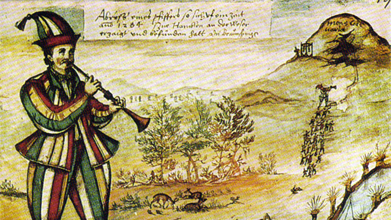 Ο Μύθος του Παρδαλού Αυλητή