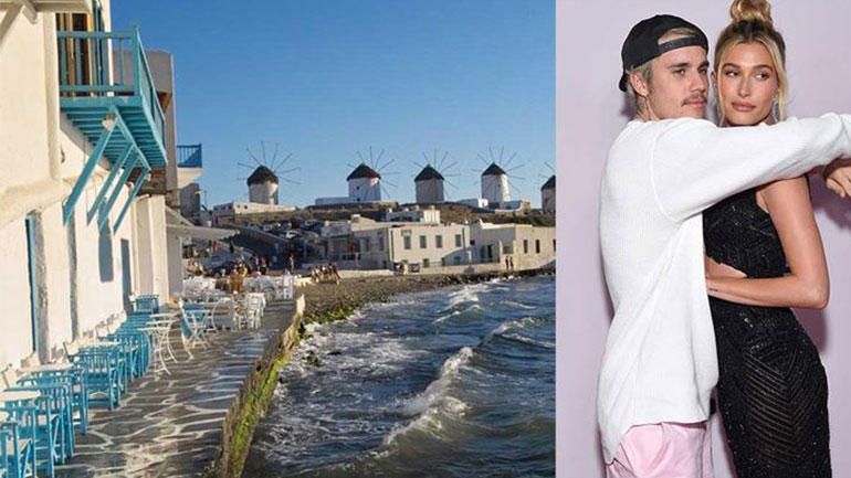 Στη Μύκονο ο Justin και η Hailey Bieber