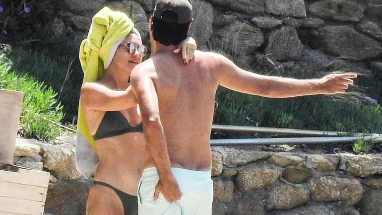 Η Kate Hudson απολαμβάνει τις διακοπές της στη Σκιάθο