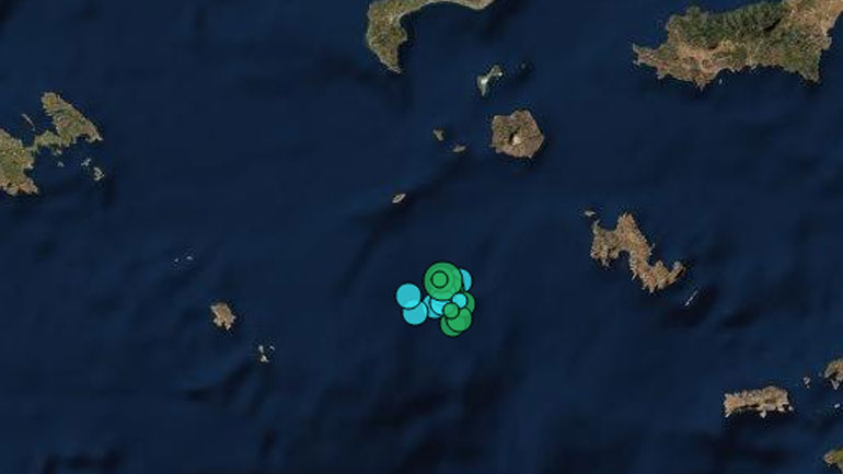 Σεισμός 3.4 Ρίχτερ στη Νίσυρο