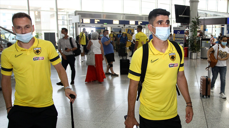 «Πέταξε» για την Ολλανδία η ΑΕΚ