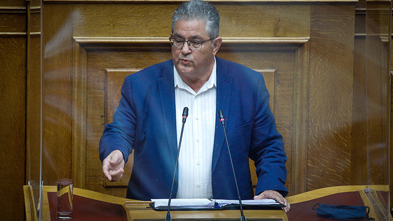 Ο Δημήτρης Κουτσούμπας επανεξελέγη γενικός γραμματέας της ΚΕ του ΚΚΕ