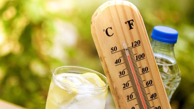 Μικρή αλλά πρόσκαιρη πτώση της θερμοκρασίας σήμερα Μικρή αλλά πρόσκαιρη πτώση της θερμοκρασίας σήμερα