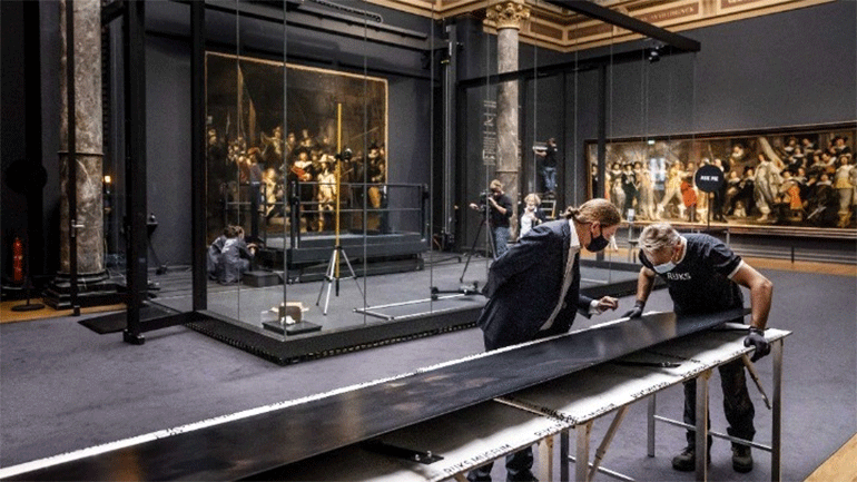 Το έργο του Ρέμπραντ «Νυχτερινή Περίπολος» αποκαταστάθηκε με τεχνητή νοημοσύνη