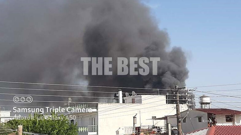 Υπό έλεγχο η πυρκαγιά στη Νέα Μανωλάδα