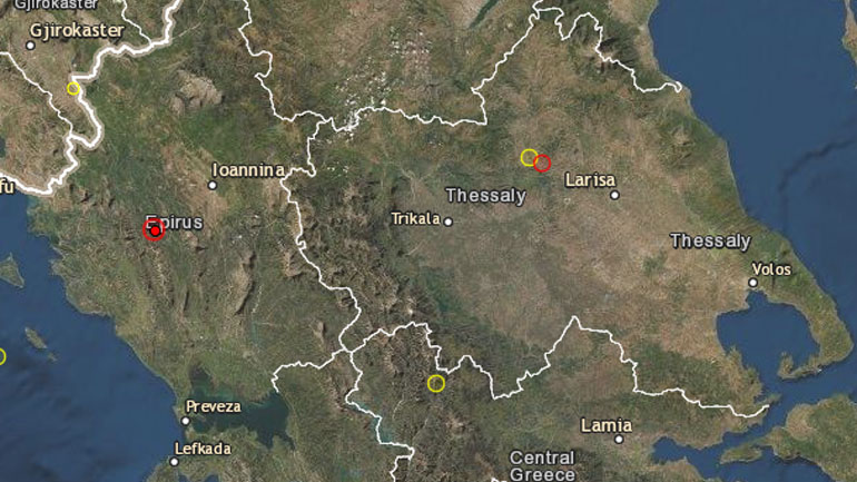Σεισμός 4 Ρίχτερ στη Λάρισα