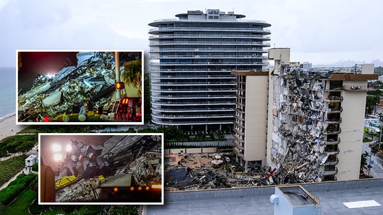 Κατάρρευση πολυκατοικίας στη Φλόριντα: Το 11ο θύμα ανασύρθηκε από τα συντρίμμια