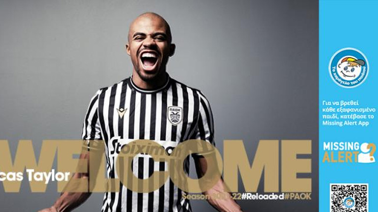 ΠΑΟΚ: Στα ασπρόμαυρα ο Τέιλορ