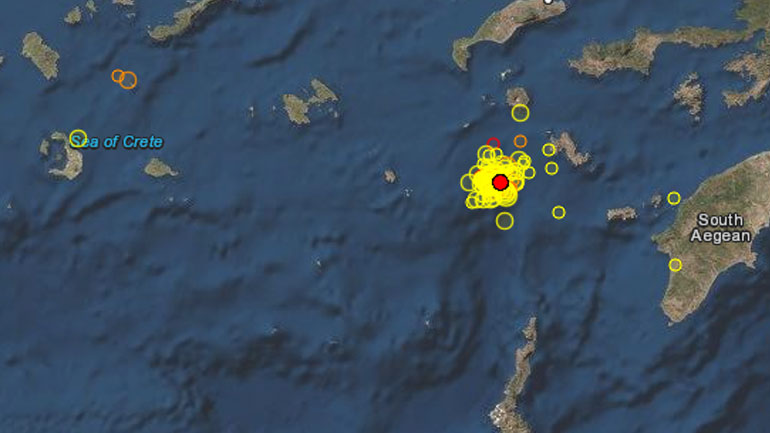 Σεισμός 3,4 Ρίχτερ στην Τήλο