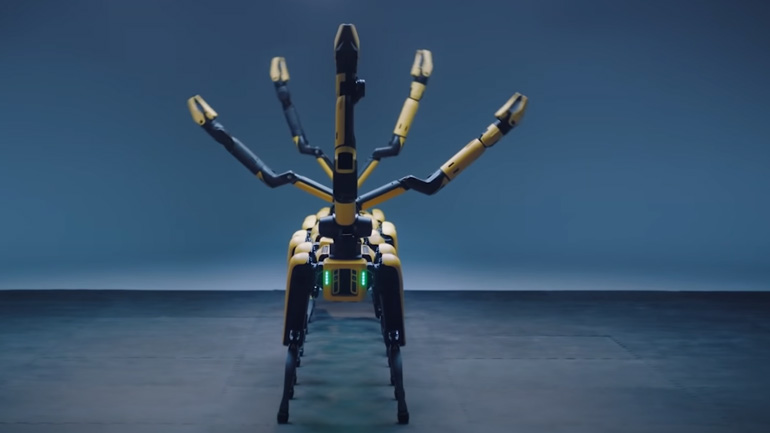 Τα ρομπότ της Boston Dynamics δίνουν παράσταση