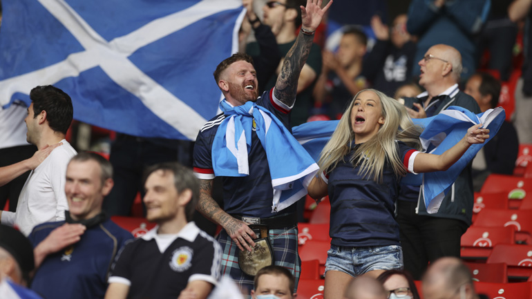 Euro 2020: Πάνω από 1.500 Σκωτσέζοι νοσούντες με Covid-19 βρέθηκαν στο Λονδίνο